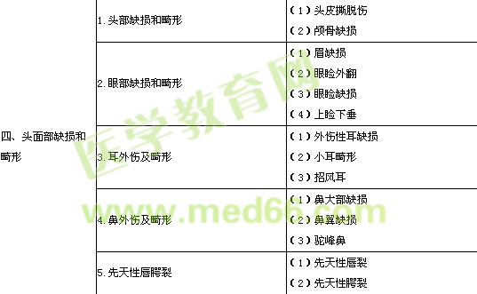 2013年整形外科學(xué)專業(yè)實踐能力考試大綱