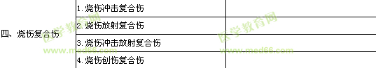 2013年燒傷外科學(xué)專(zhuān)業(yè)實(shí)踐能力考試大綱