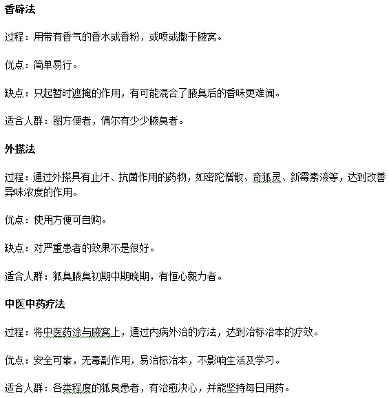 怎樣能夠簡單有效地解決腋臭煩惱？