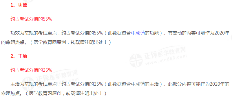 【學習計劃表】15周掌握2020年執(zhí)業(yè)藥師《中藥二》重難點！_副本_副本1